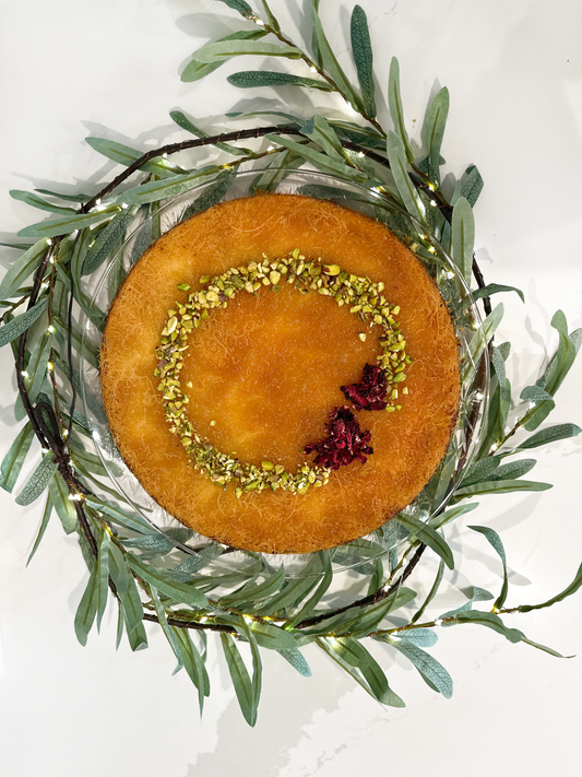 12 Inch Round Knafeh Pie