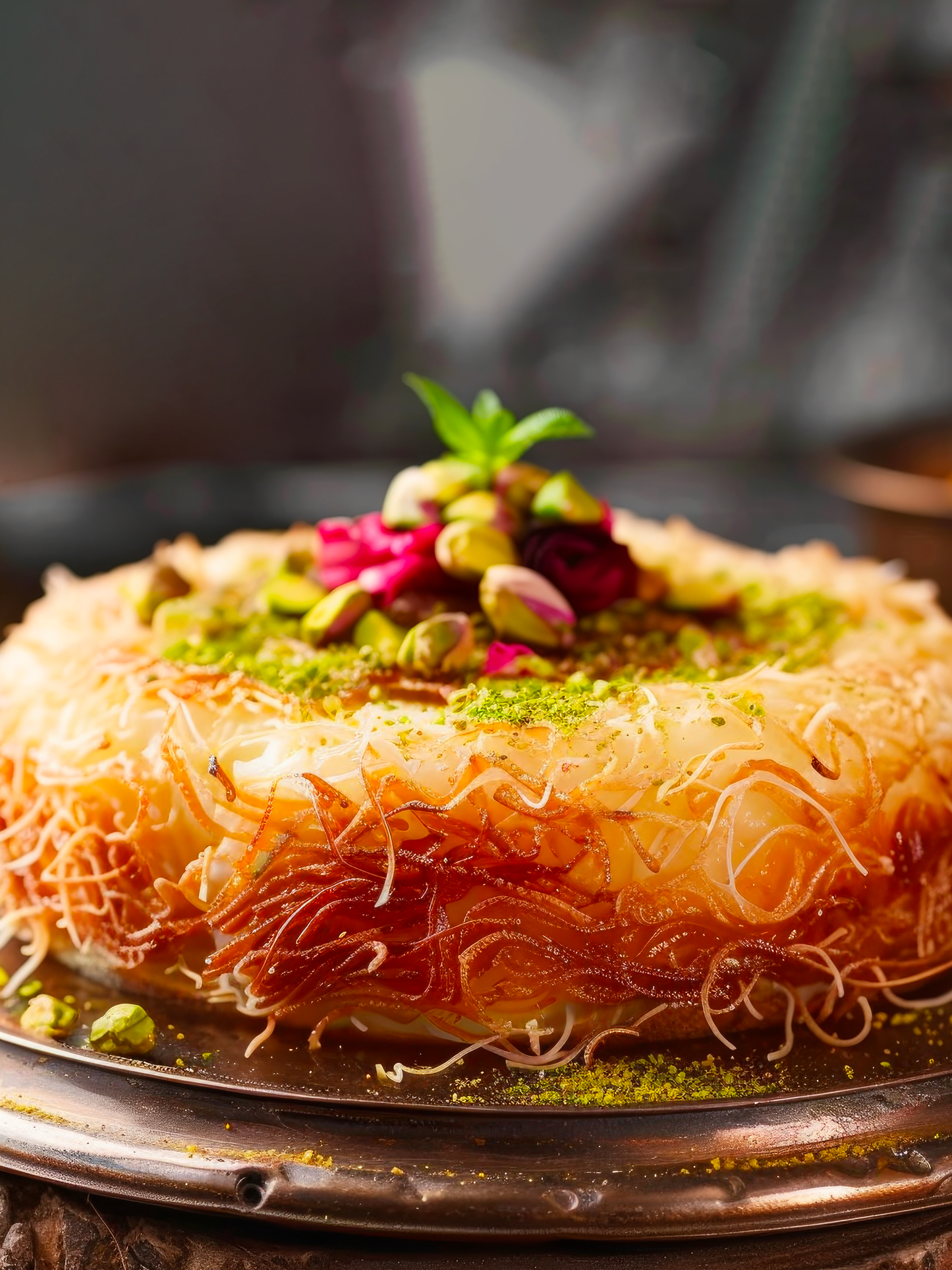 7 Inch Round Knafeh Pie